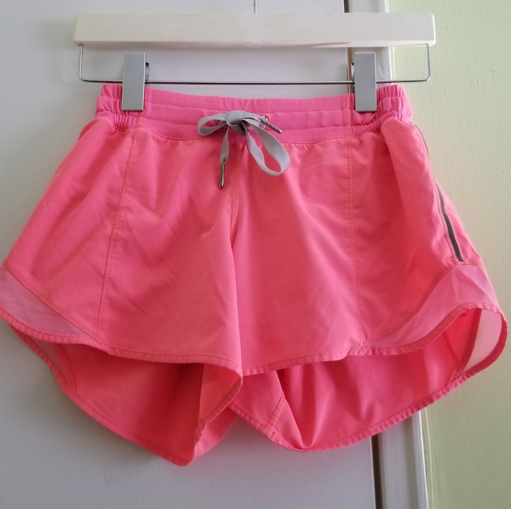 Lululemon Women's  Hotty Hot  Pink Shorts Size  4